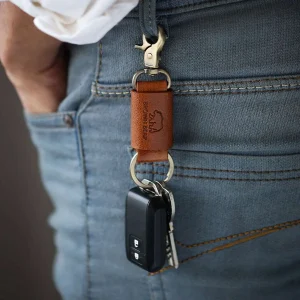 Leather Keychain Holder